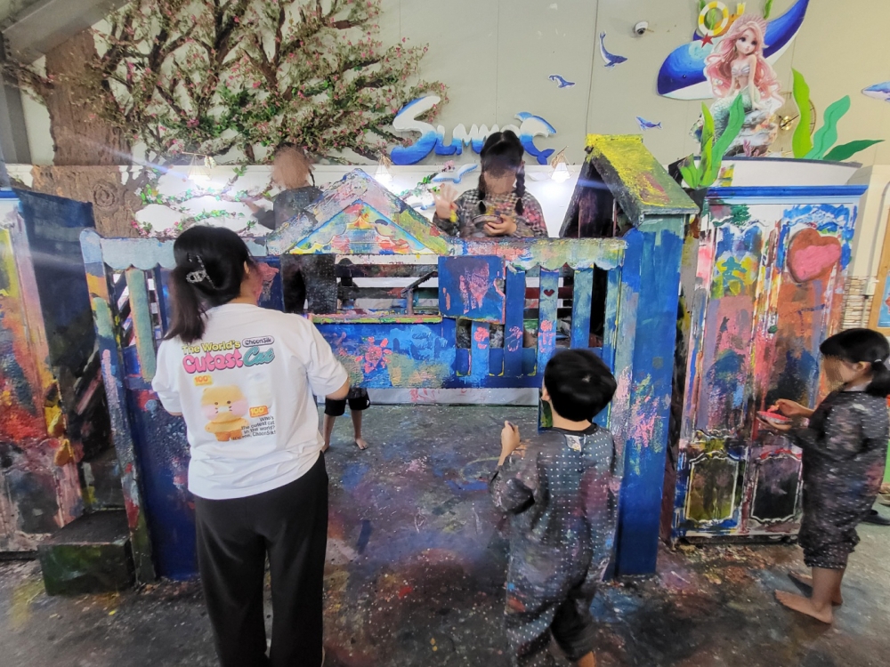 [장애&비장애형제 통합프로그램] 함께 웃고, 함께 빛난 '꼬막도" 미술놀이터 활동